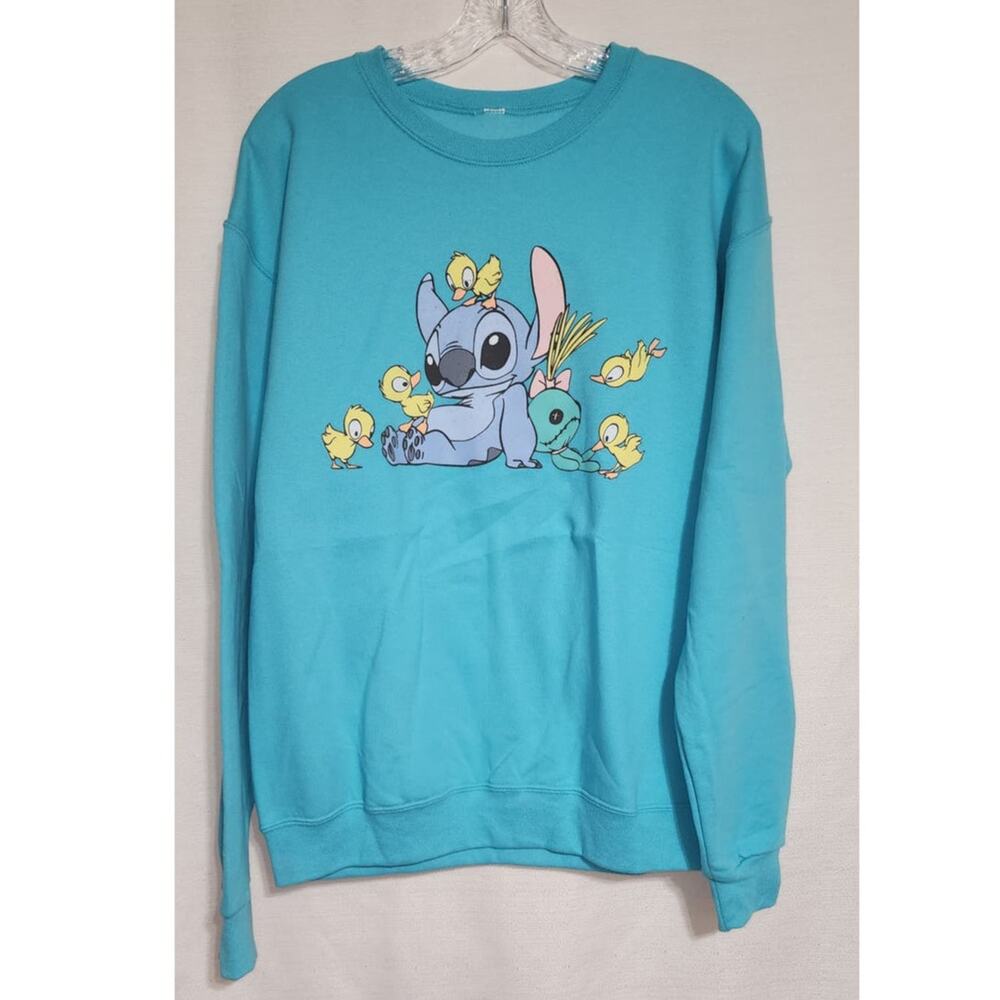 Disney stitch medium sweatshirts with ducks